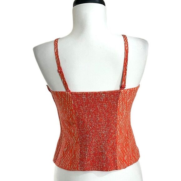 Bonnie Roseman vintage Silk Bustier Corset Tank Top Sz 6 Convertible Cocquette - Picture 4 of 11